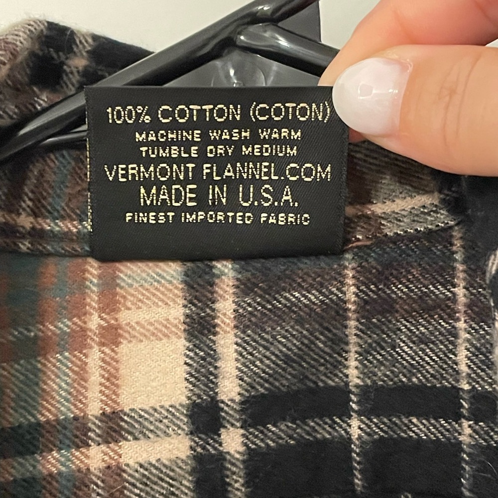 Vermont Flannet Co. women's size small - Picture 4 of 5